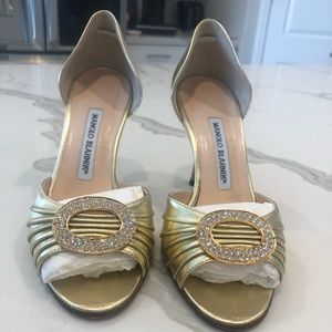 Sex & The City Shoe!Manolo Blahnik open toe